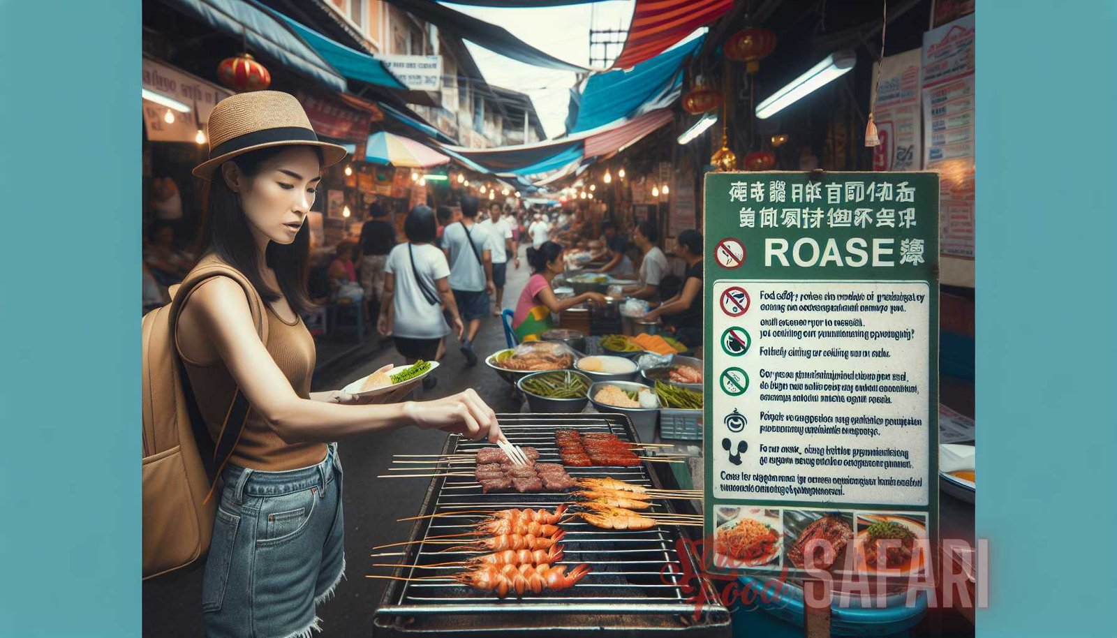 Ilustración para la sección: Opte por alimentos completamente cocidos, ya que el calor mata la mayoría de las bacterias y patógenos. Evite los alimentos crudos o poco cocidos: seguridad alimentaria