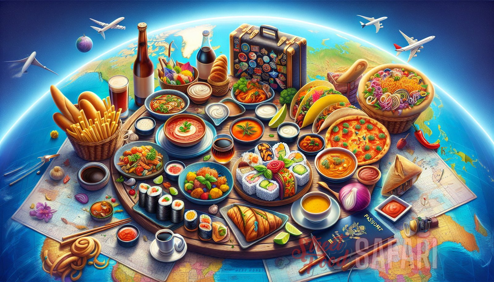 Illustration for section:  - global flavorscape