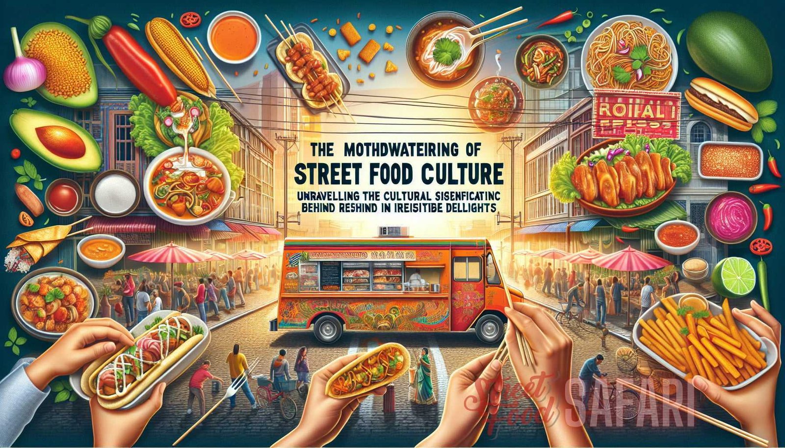 Delicious street food culture