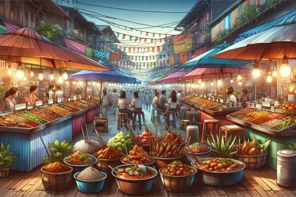 Vibrant street food guide