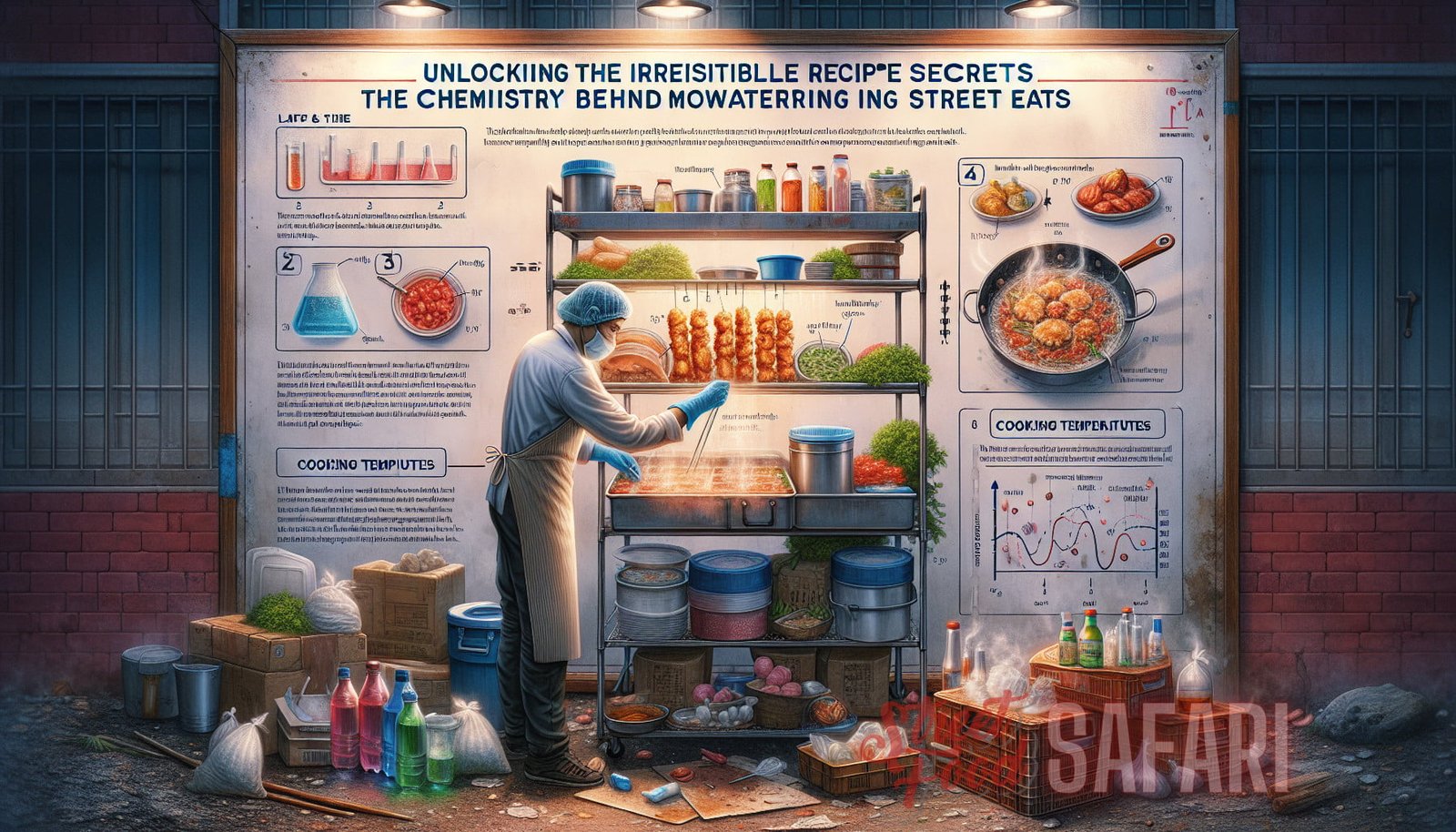 Illustration for section: Handling and Storage: Proper handling and storage of ingredients is crucial to prevent the growth of - street chemistry