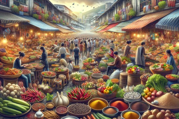 Market delicacies: Gastronomic extravaganza