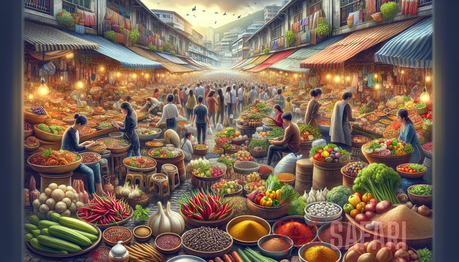 Market delicacies: Gastronomic extravaganza