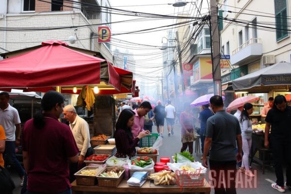 Culinary street fusion dishes showcased