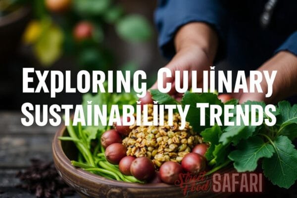 Culinary sustainability trends in action