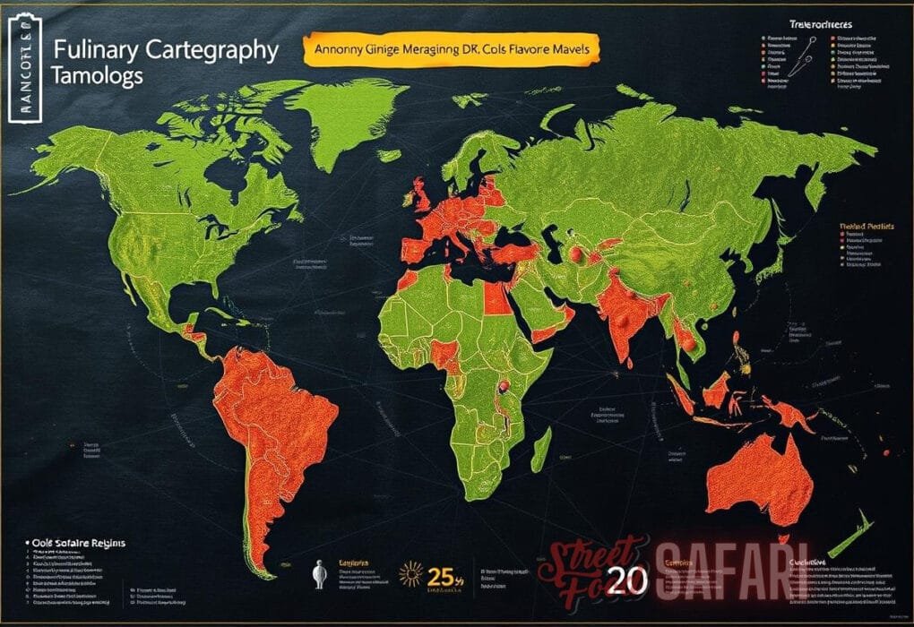 Global flavor mapping spices exploration